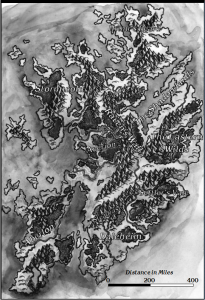 Dark Sagas World Map